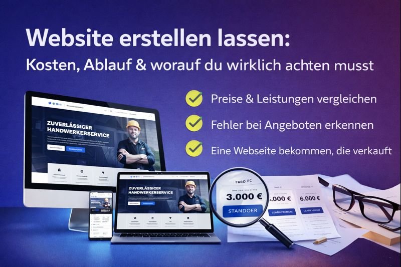 Webseite erstellen lassen