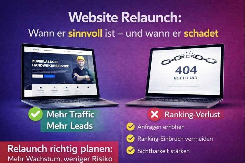 website relaunch sinnvoll